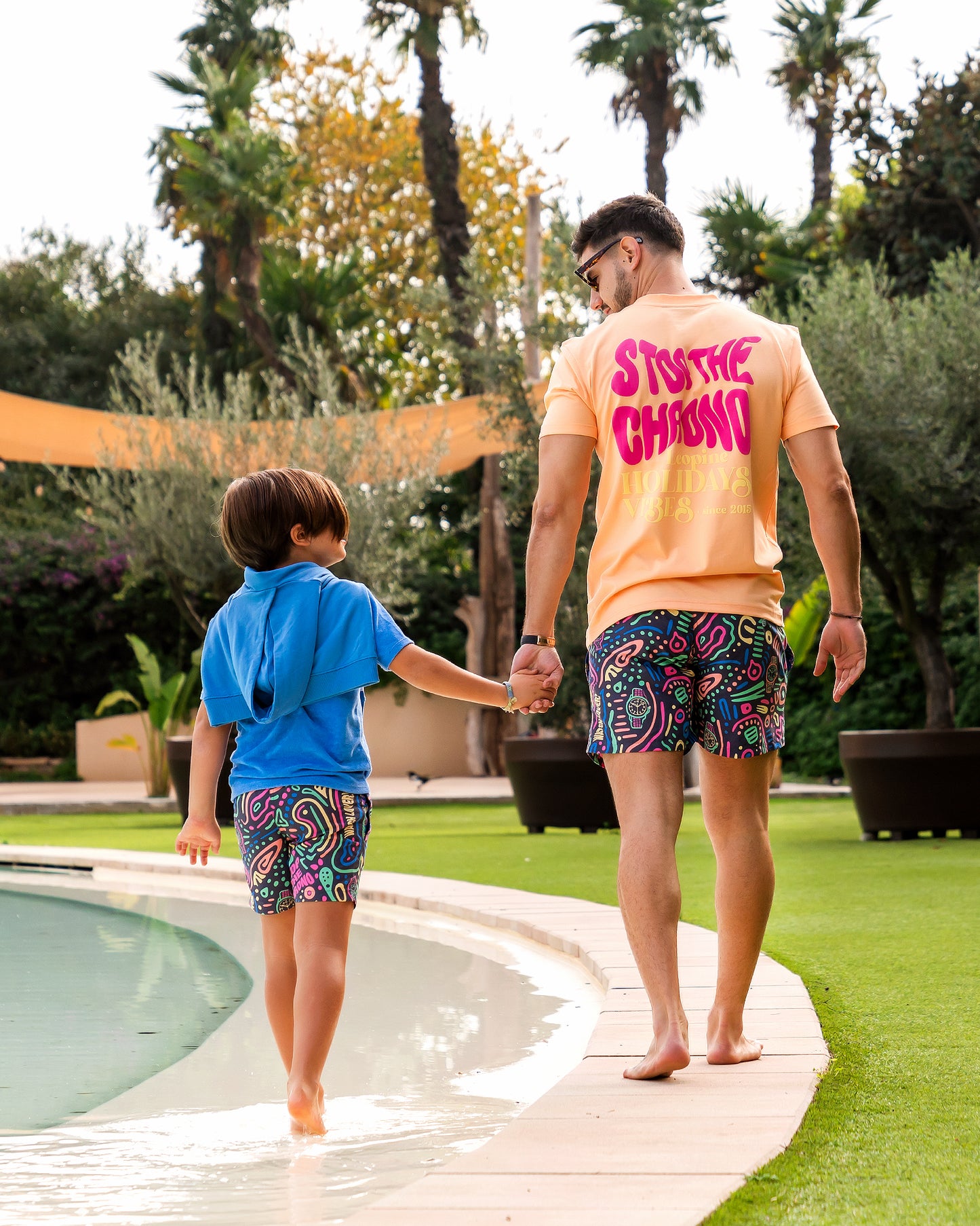 Stop The Chrono Swim Shorts Kids - LEOPINE