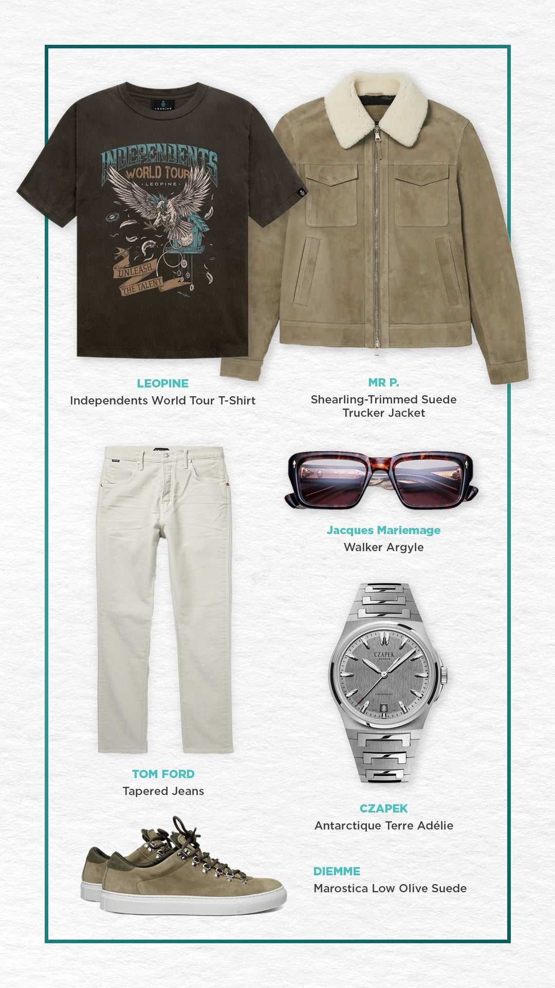 Rock out your Leopine Independents World Tour T-Shirt