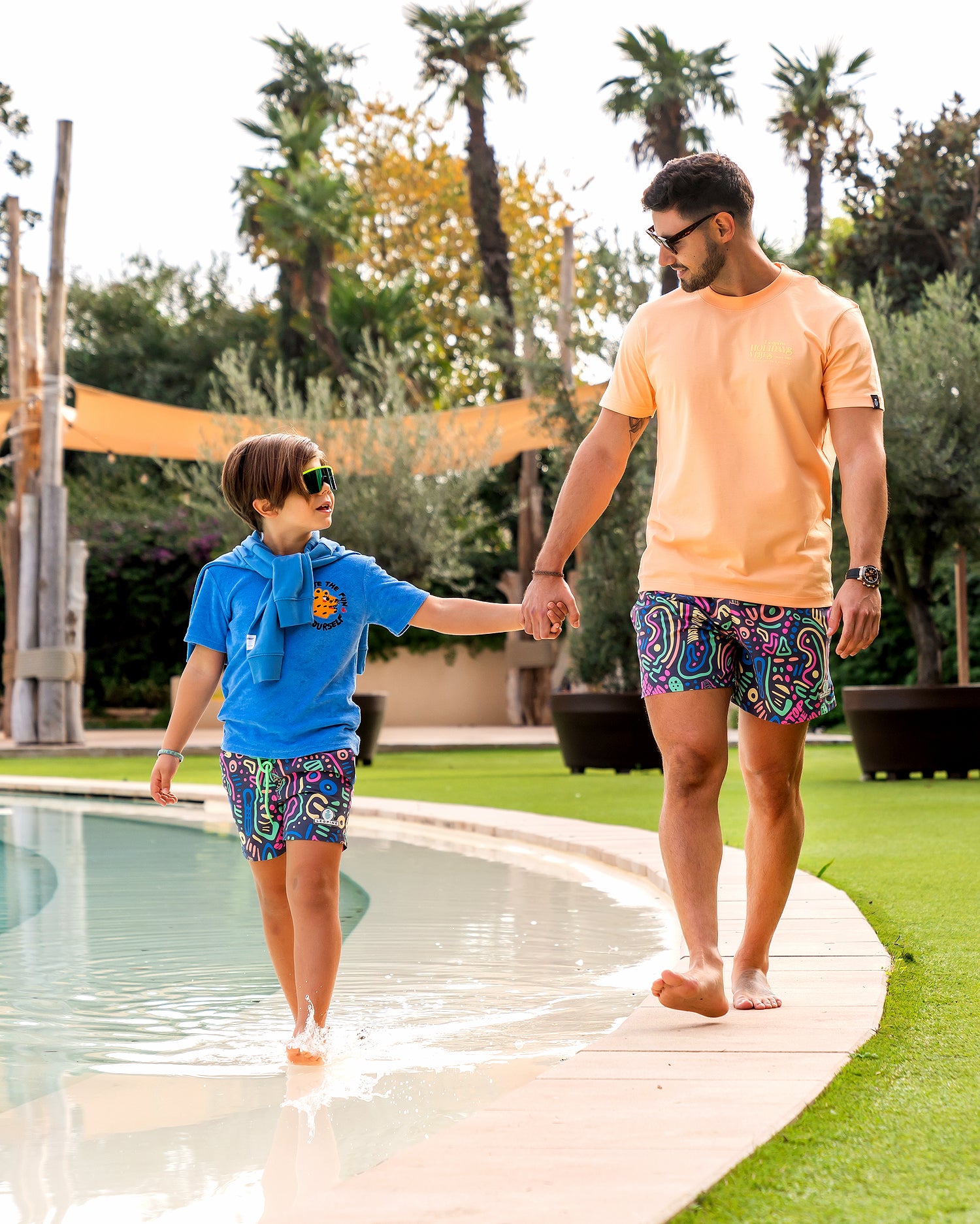 Stop The Chrono Swim Shorts Kids - LEOPINE
