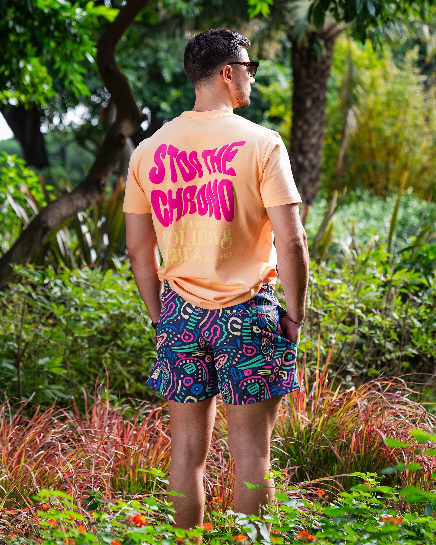Stop The Chrono Swim Shorts - LEOPINE