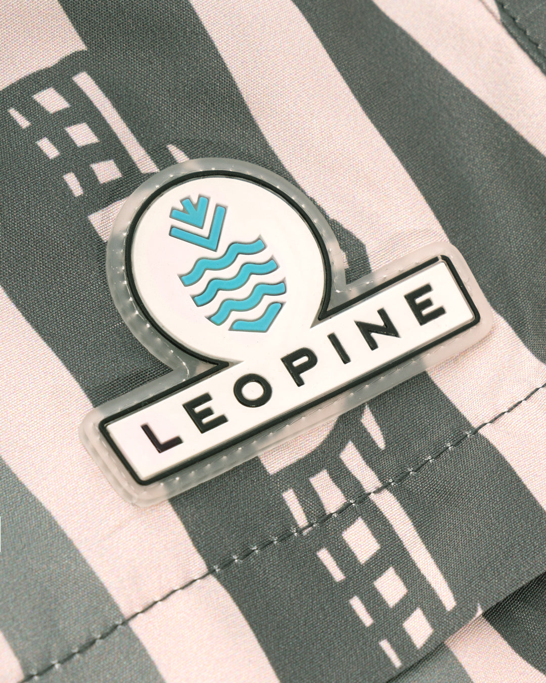 Aqua Stripes Swim Shorts - LEOPINE