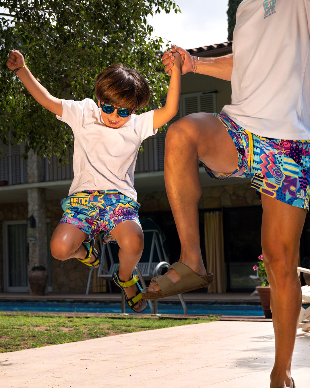 Gentalovers Tulum Vibes Swim Shorts Kids - LEOPINE