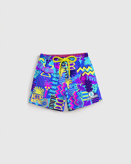 Gentalovers Tulum Vibes Swim Shorts Kids - LEOPINE