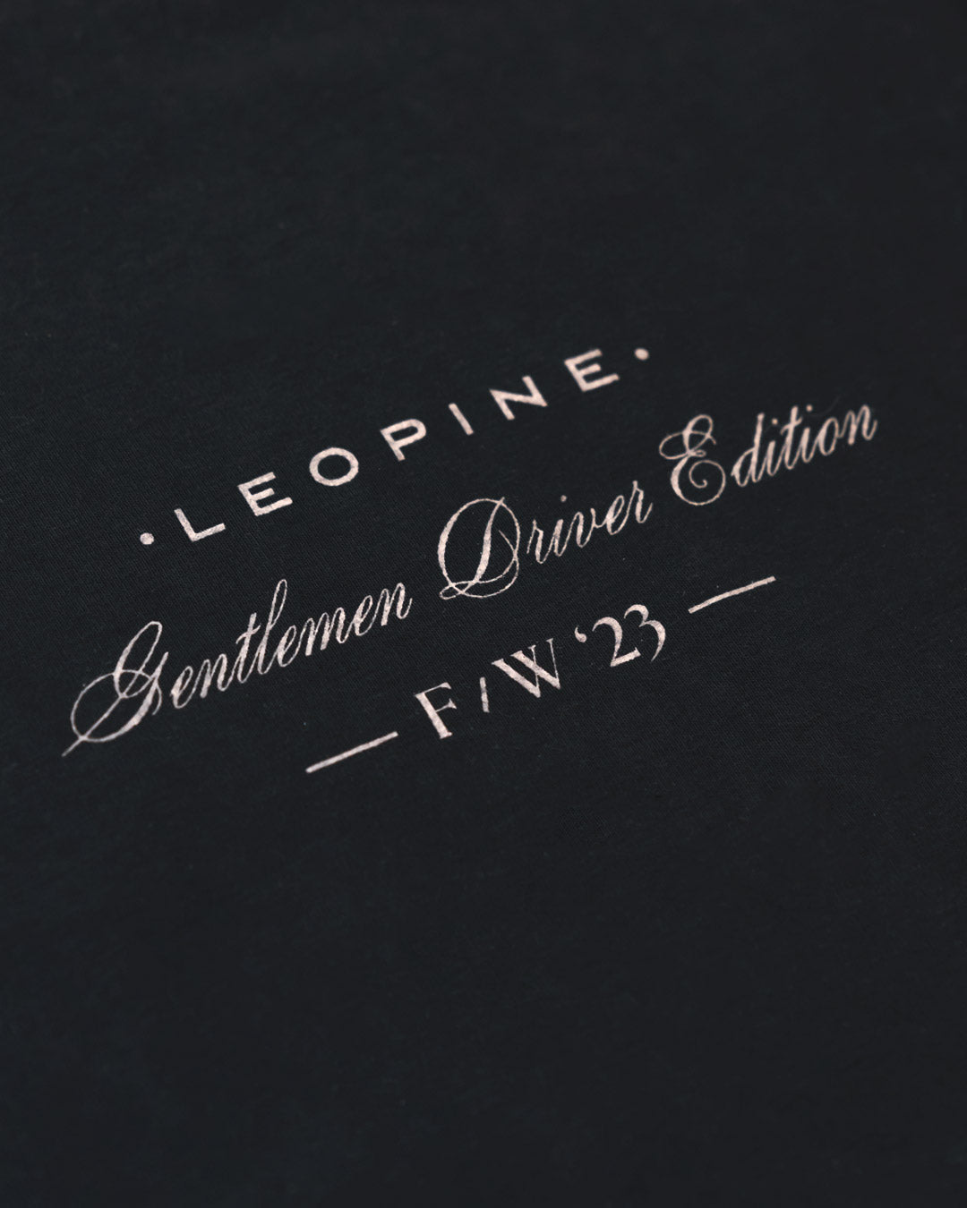 Gentlemen Driver T-Shirt - LEOPINE