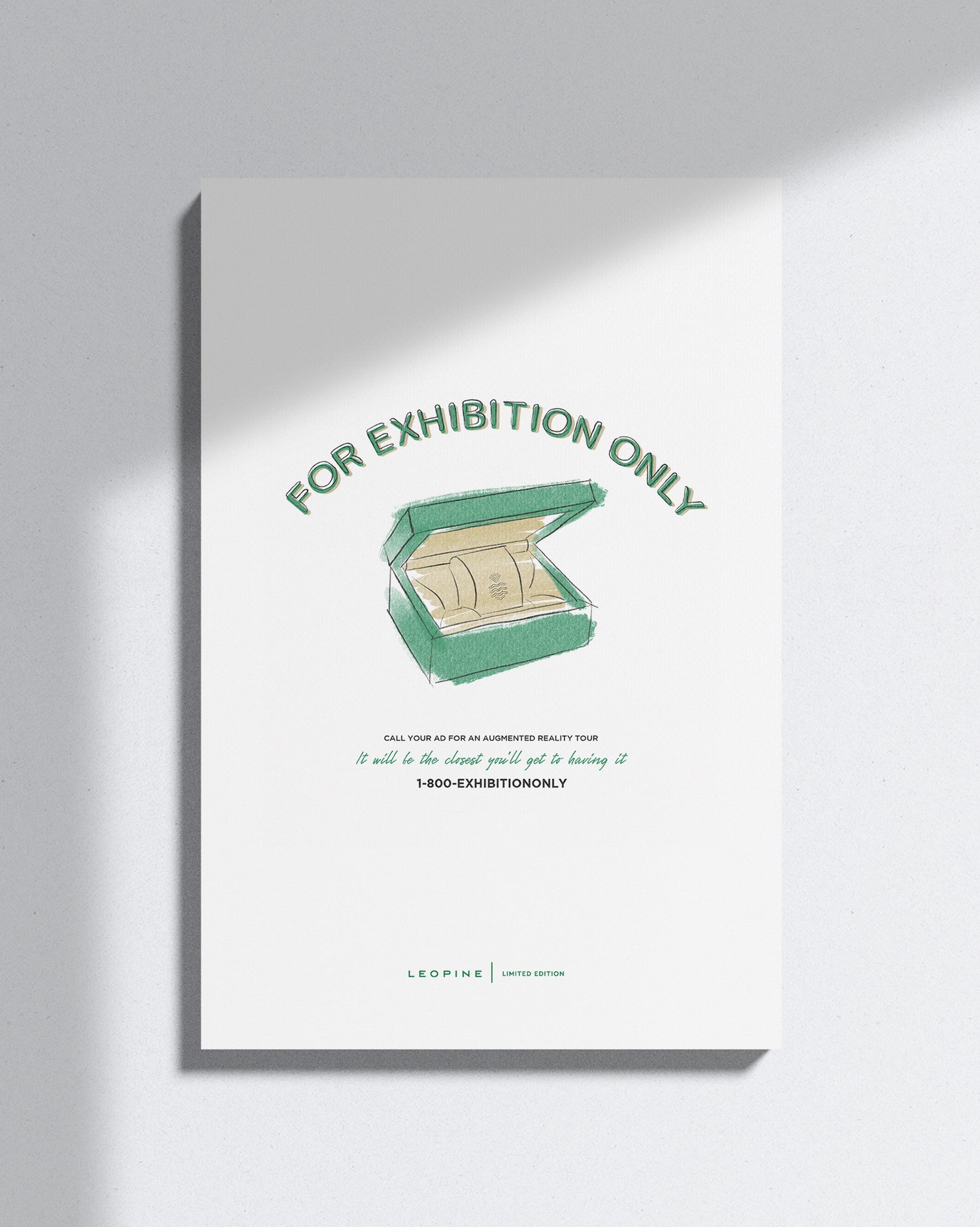 For Exhibition Only Canvas Art - LEOPINE