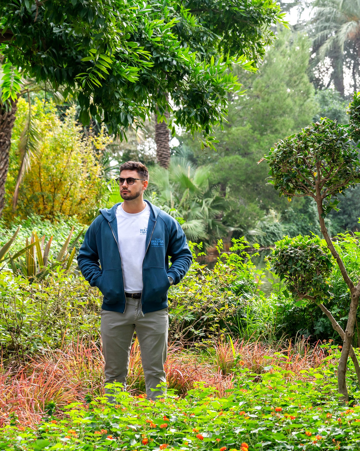 Stop The Chrono Zip-Up Hoodie - LEOPINE