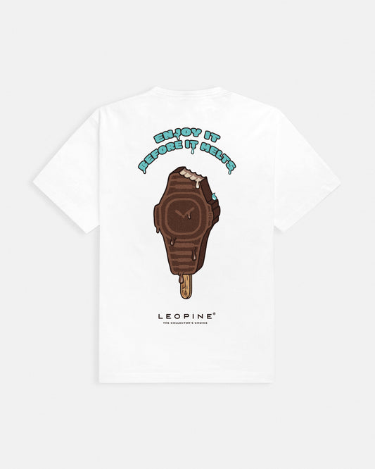 Popsicle o’Clock White T-Shirt - LEOPINE