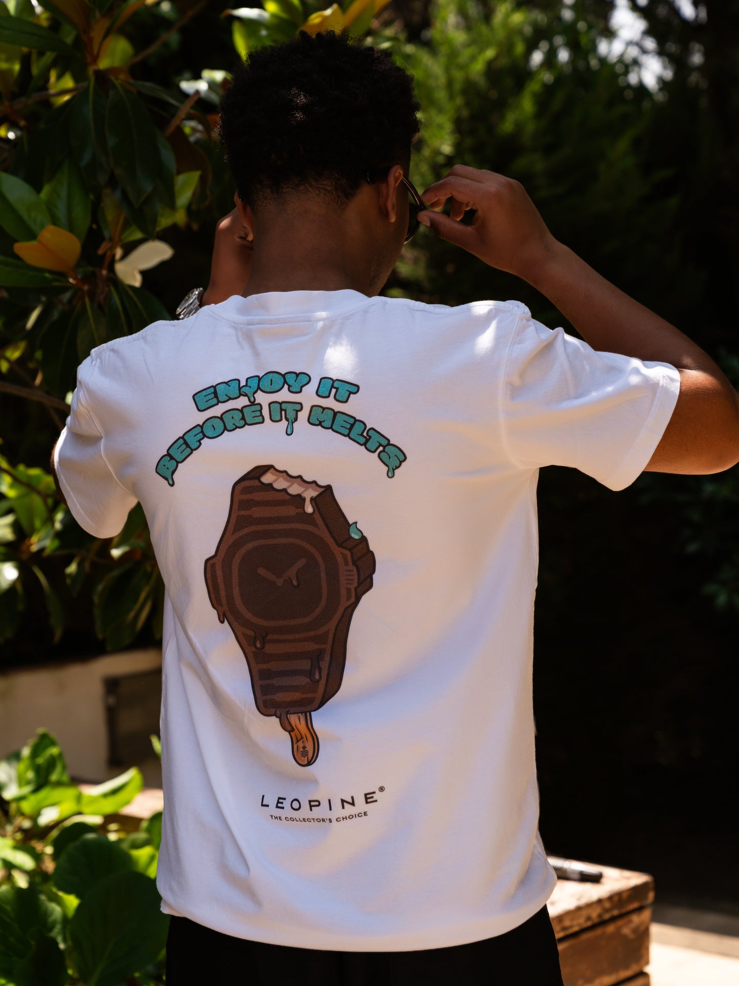 Popsicle o’Clock White T-Shirt - LEOPINE