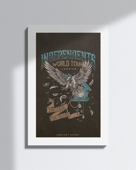 Independents World Tour Canvas Art - LEOPINE