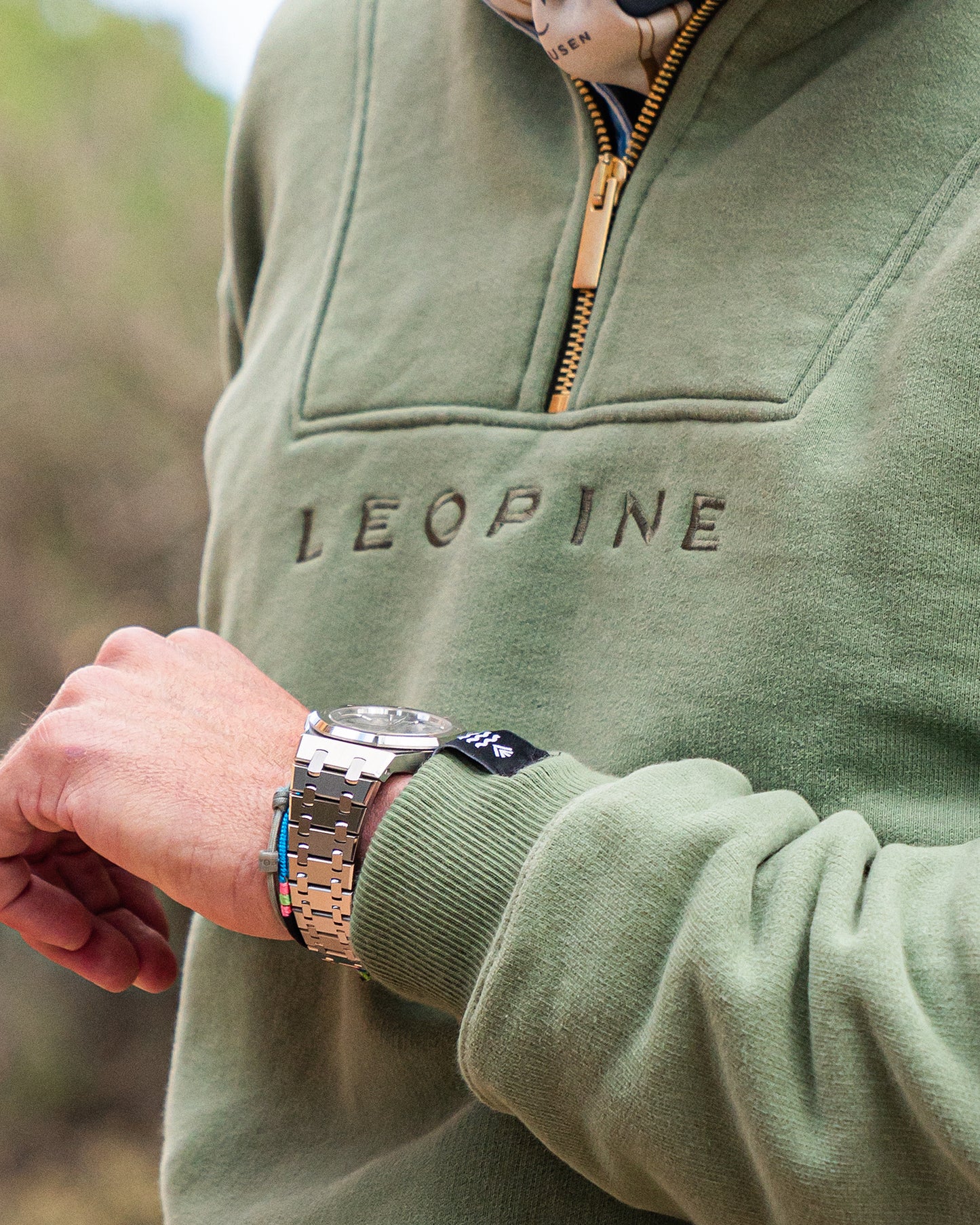 Grail Half-Zip Sweatshirt - LEOPINE