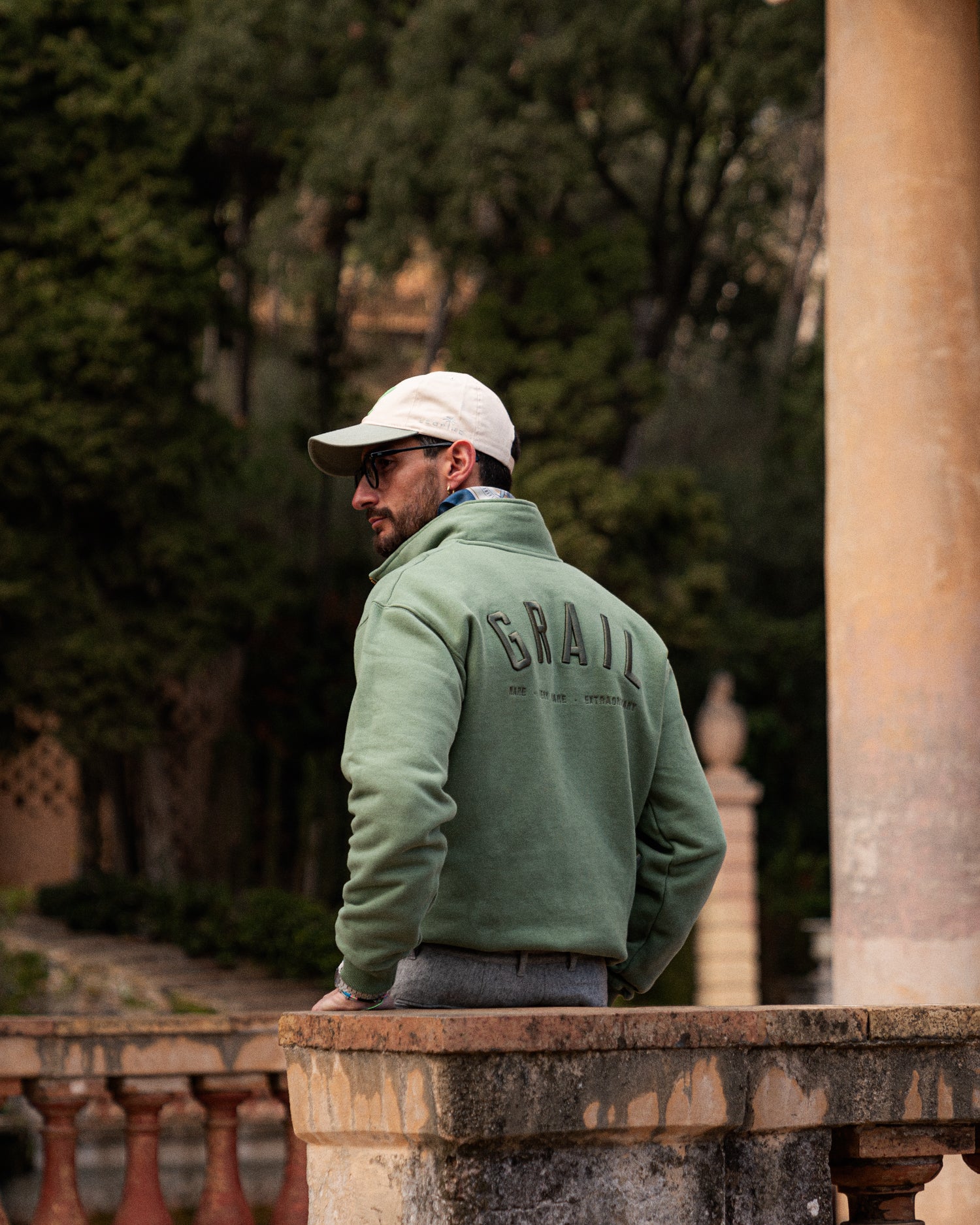 Grail Half-Zip Sweatshirt - LEOPINE