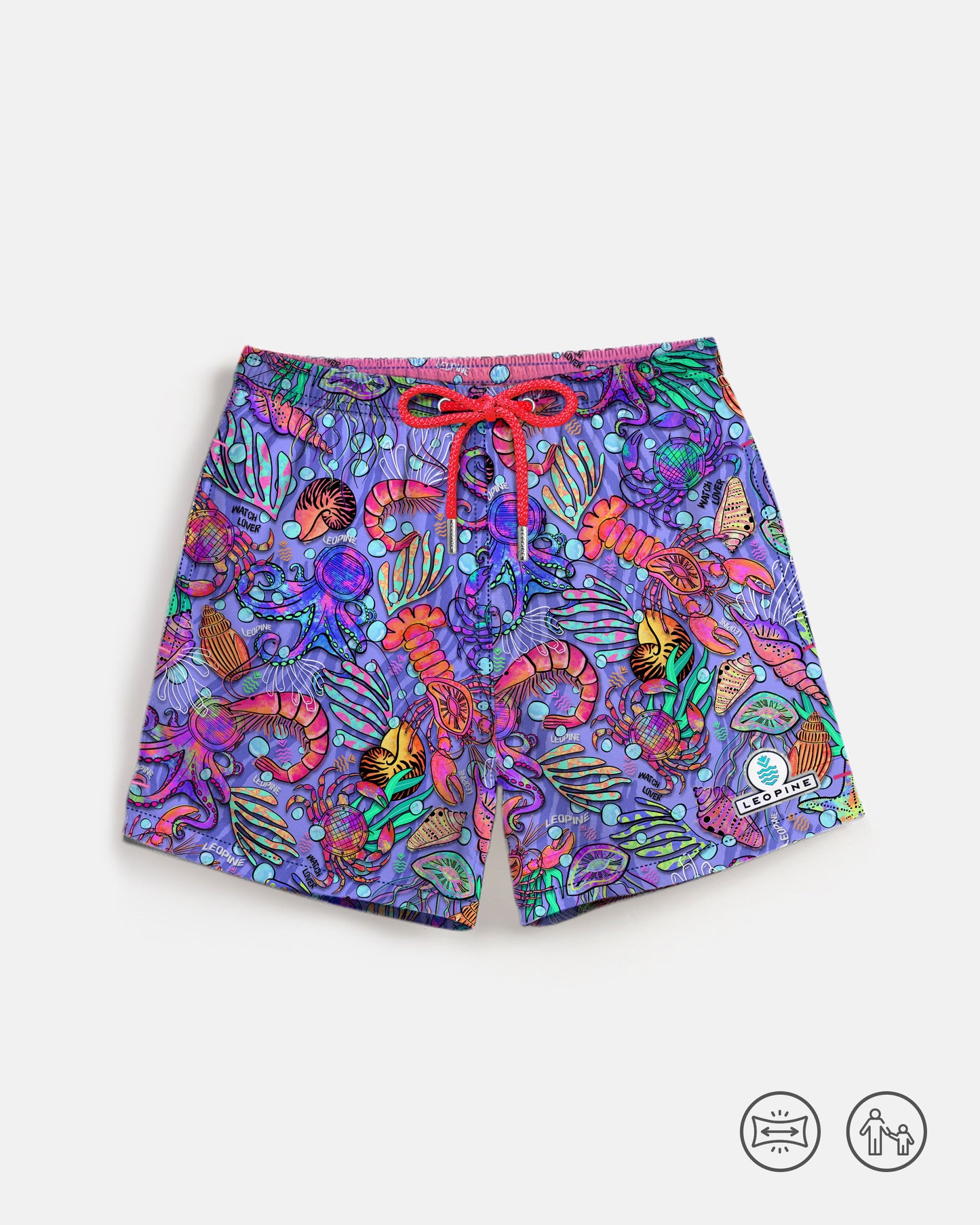 Gentalovers Seaworld Vibes Swim Shorts - LEOPINE