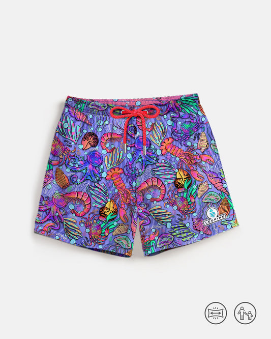Gentalovers Seaworld Vibes Swim Shorts - LEOPINE