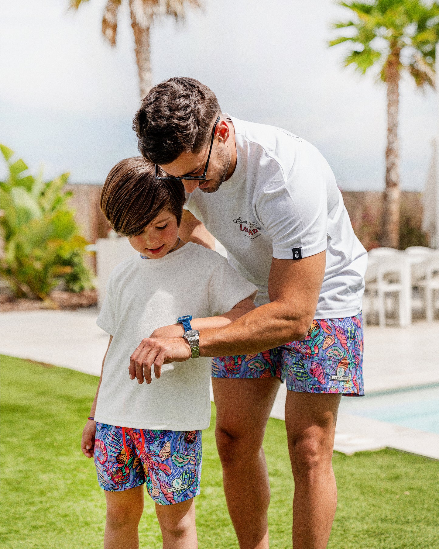 Gentalovers Seaworld Vibes Swim Shorts Kids - LEOPINE
