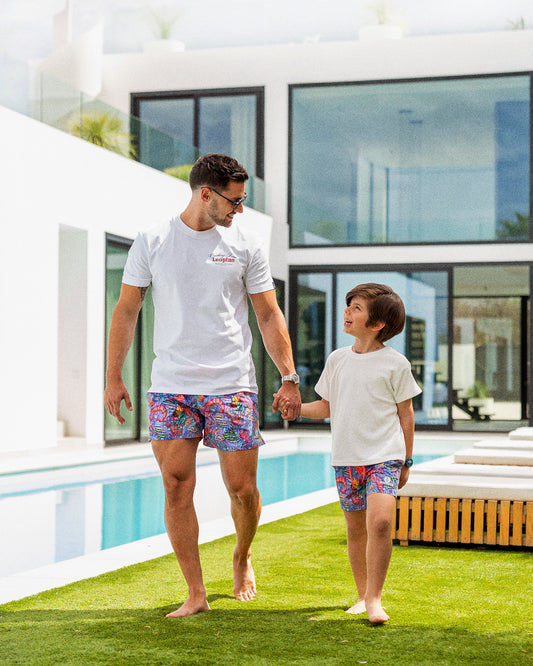 Gentalovers Seaworld Vibes Swim Shorts Kids - LEOPINE