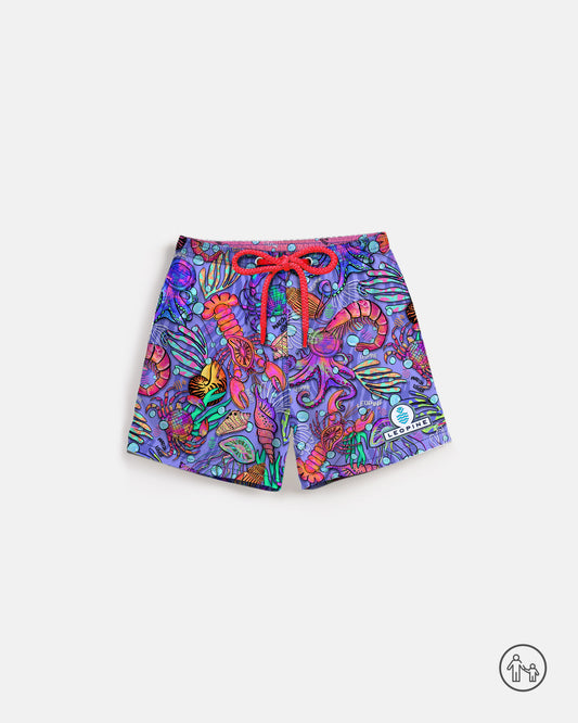 Gentalovers Seaworld Vibes Swim Shorts Kids - LEOPINE