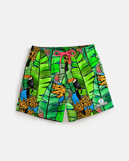 Palm o'Clock Swim Shorts, look 1