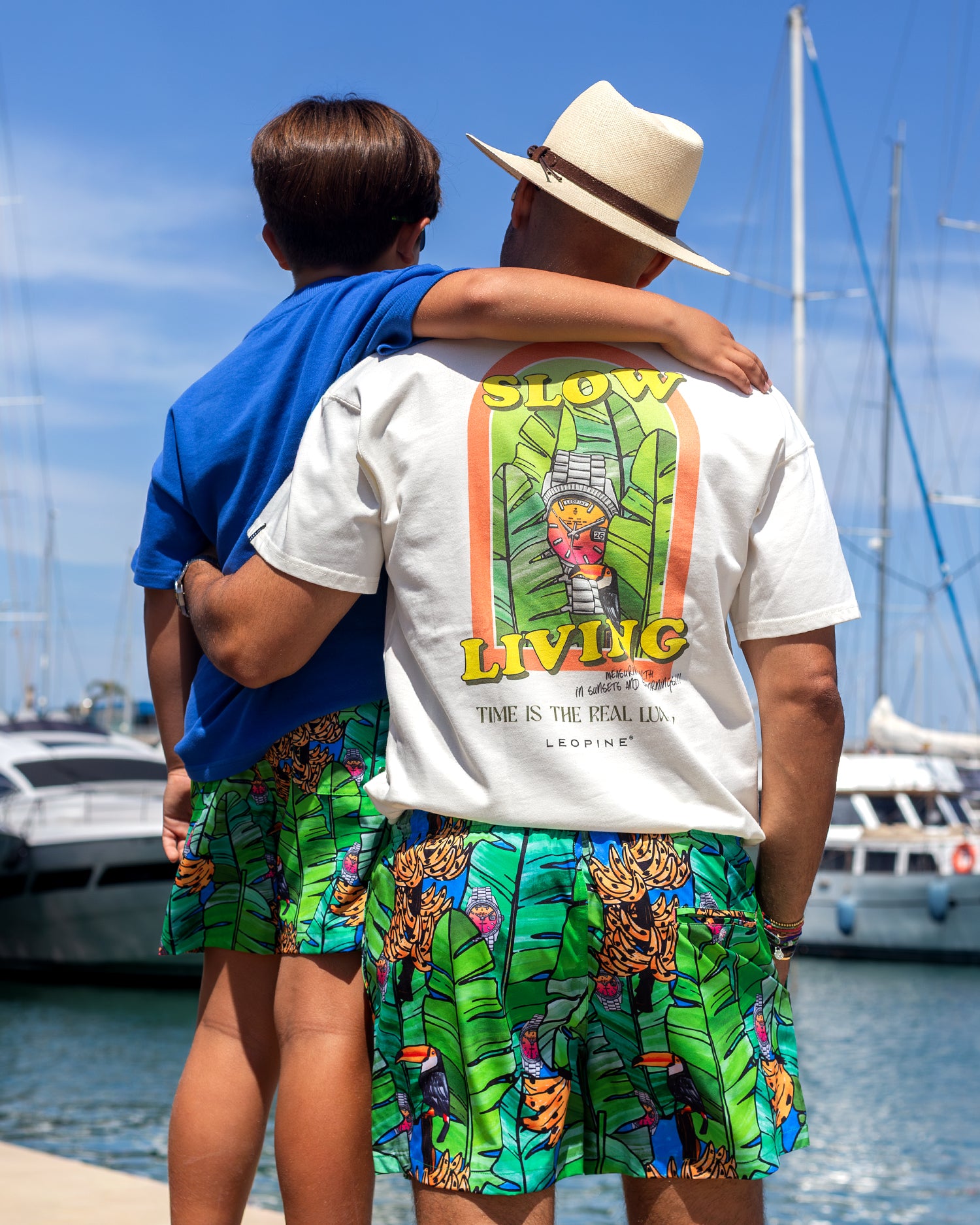 Palm o'Clock Swim Shorts Kids, look 3