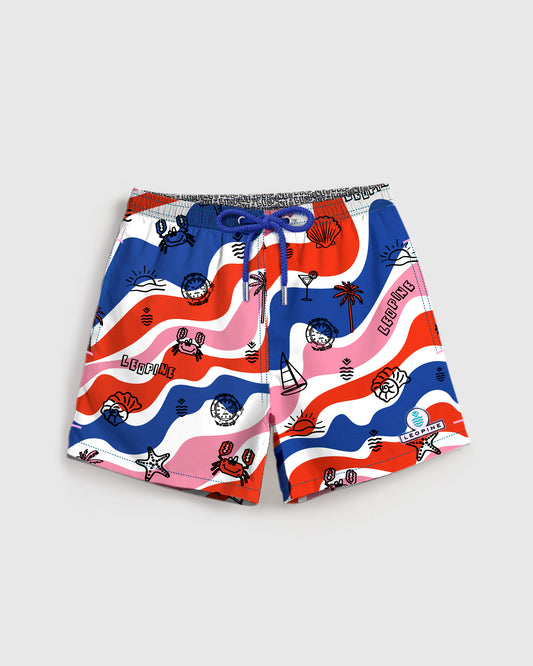 Summer Waves Swim Shorts - LEOPINE