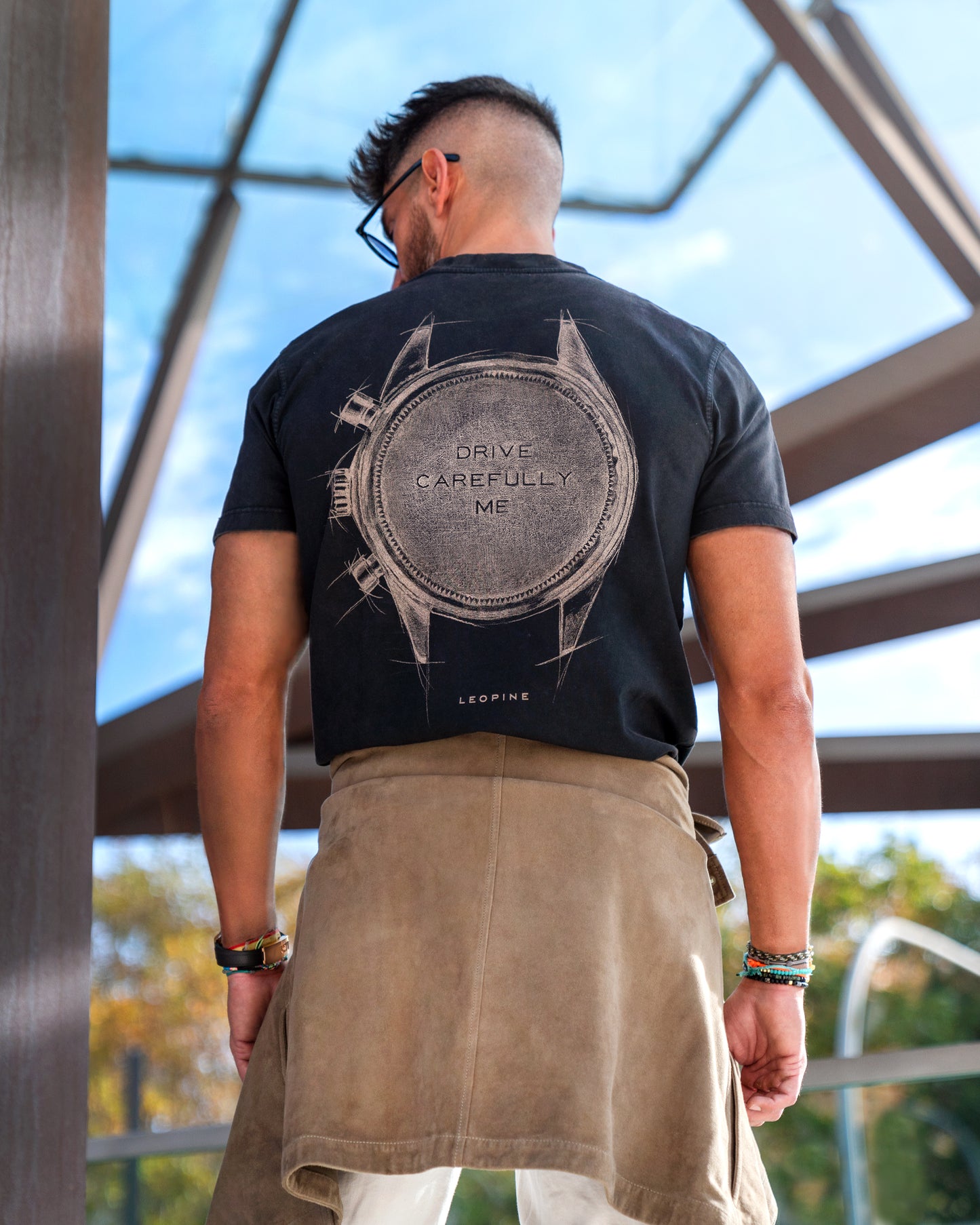 Gentlemen Driver T-Shirt - LEOPINE