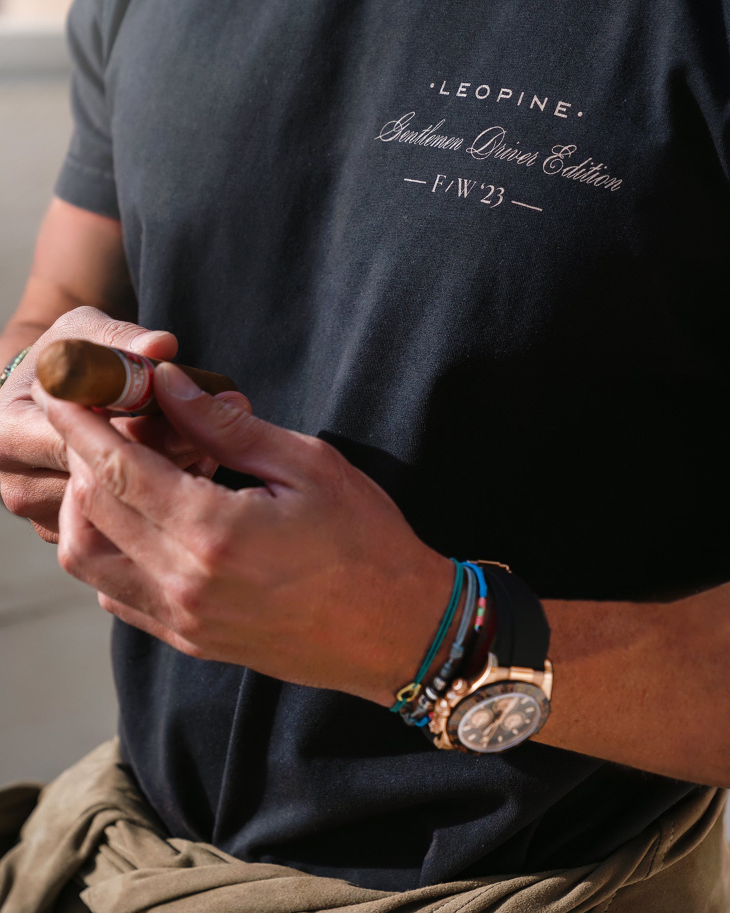 Gentlemen Driver T-Shirt - LEOPINE