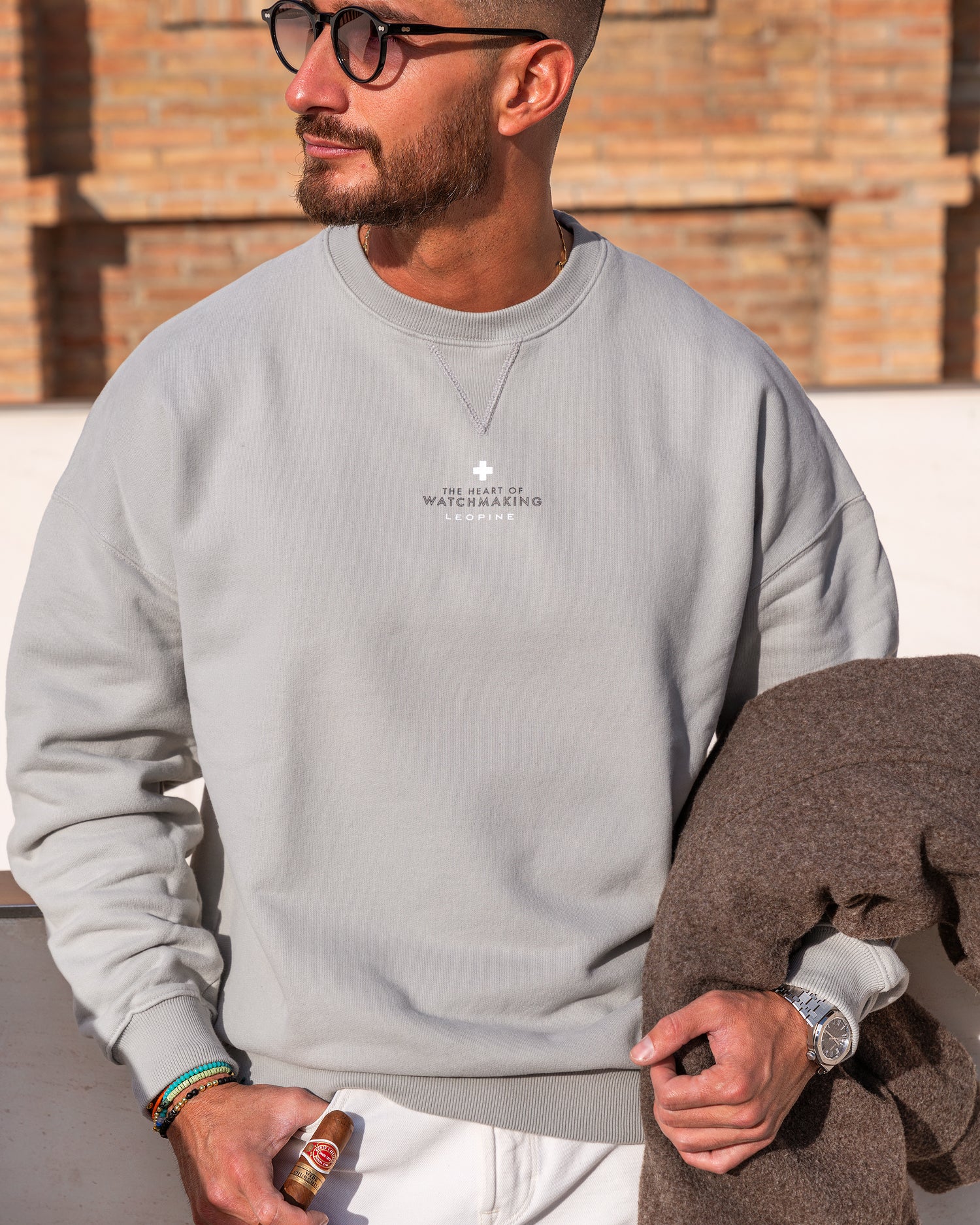 Watchmaking Land Sweater - LEOPINE