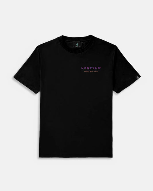 LEOPINE 10th Anniversary Black T-Shirt - LEOPINE