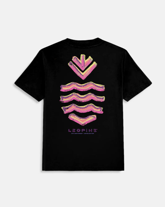 LEOPINE 10th Anniversary Black T-Shirt - LEOPINE