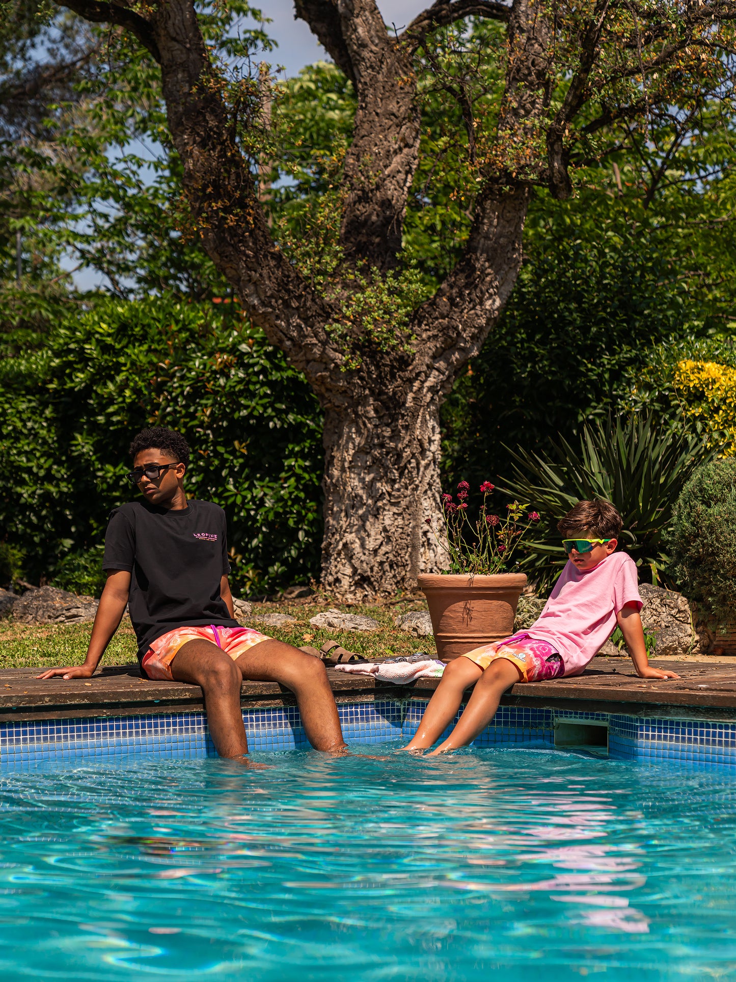 The Anniversary Swim Shorts Kids - LEOPINE