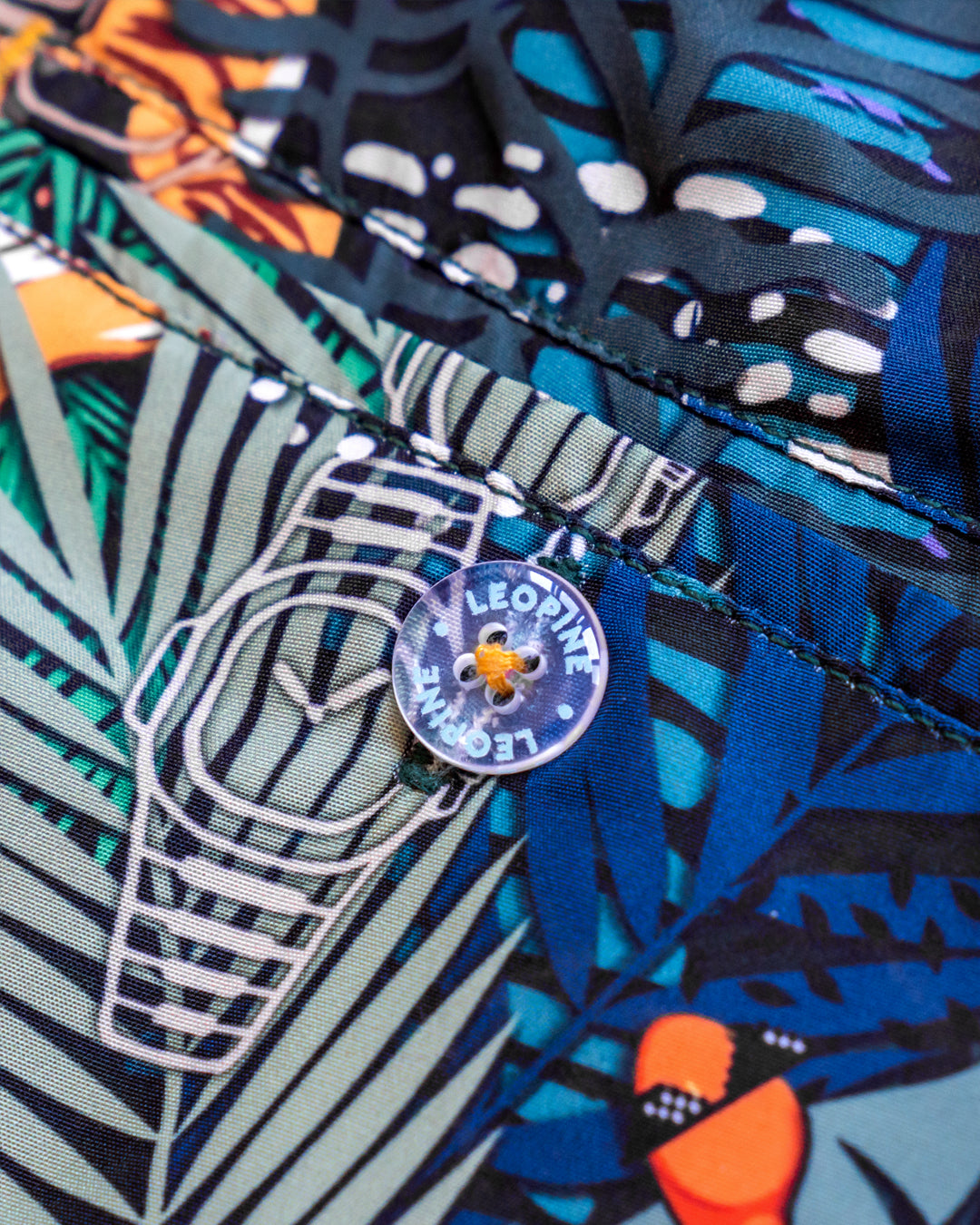 Jungle Fever Swim Shorts Kids - LEOPINE