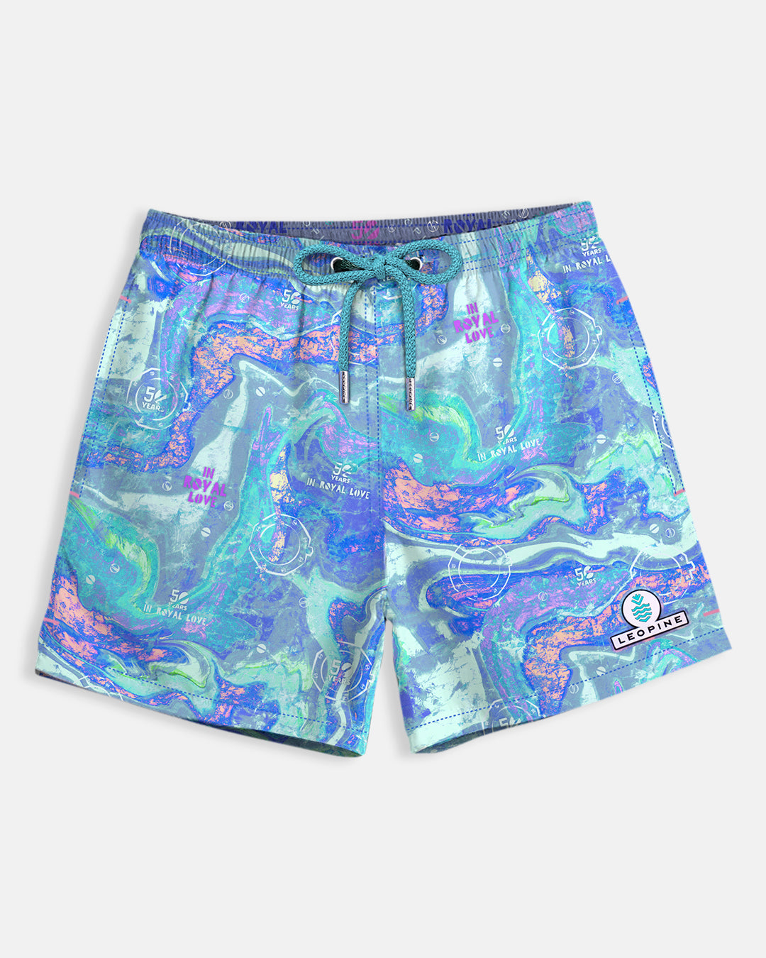Royal Love Swim Shorts - LEOPINE