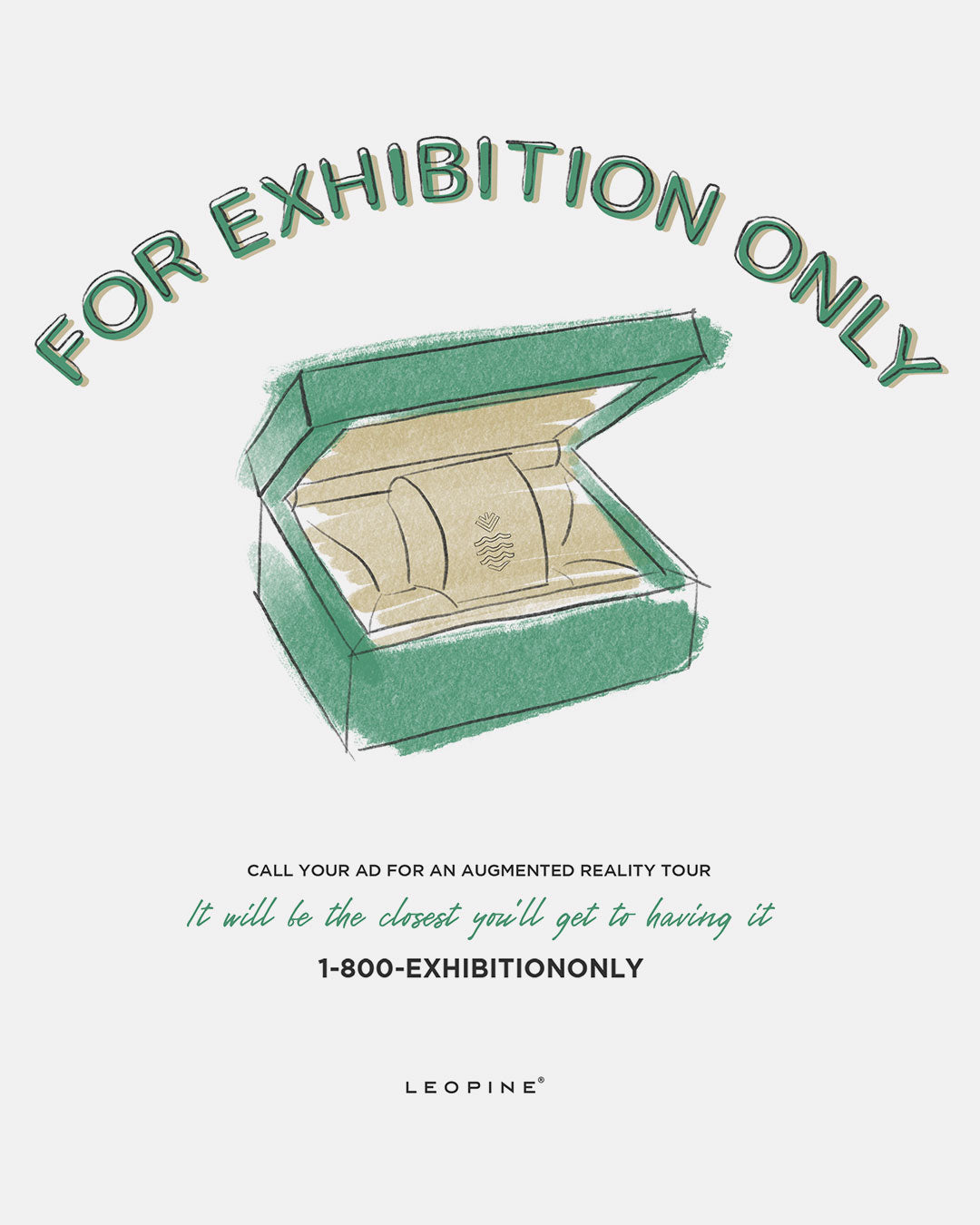 For Exhibition Only T-Shirt - LEOPINE