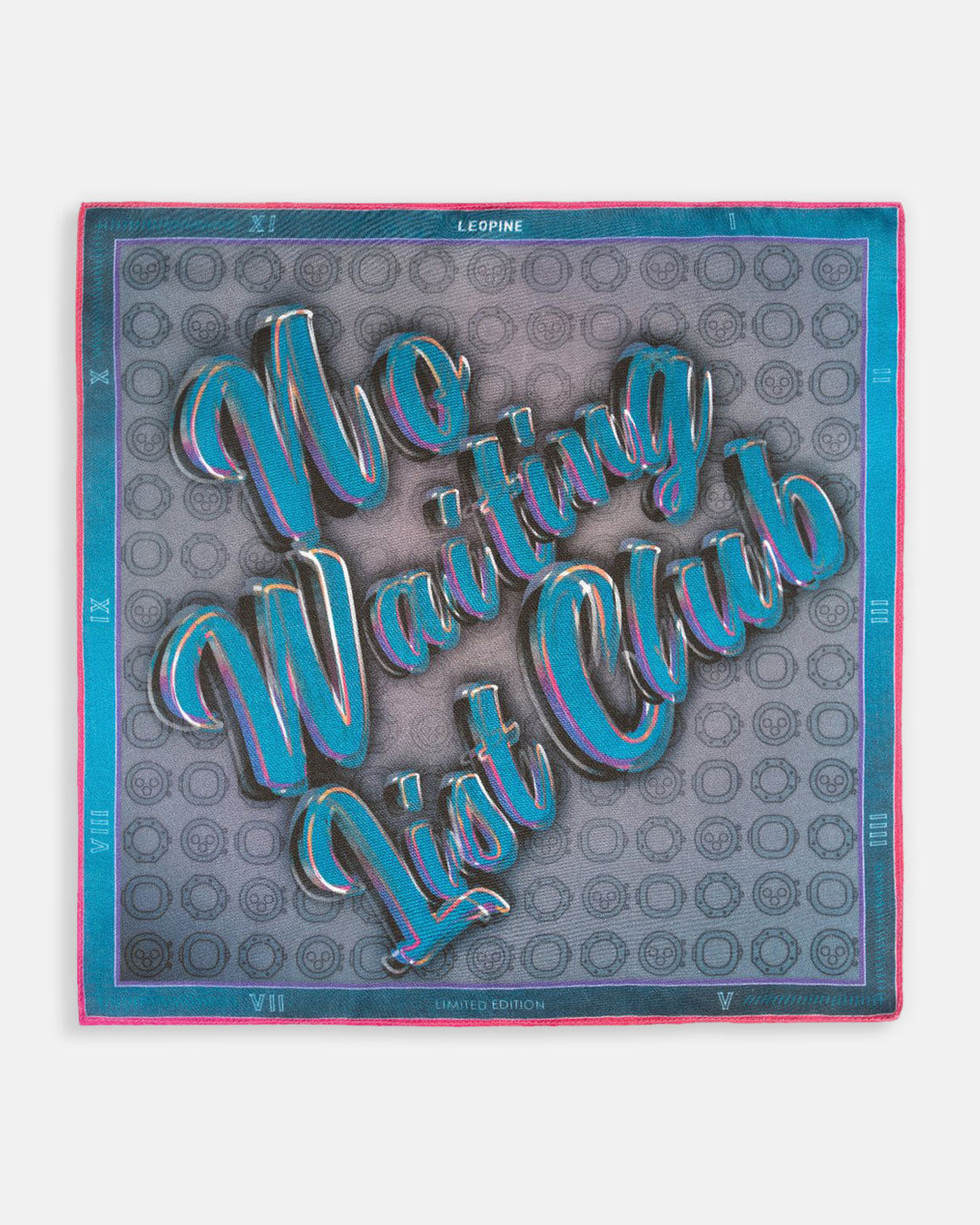 No Waiting List Club Pocket Square - LEOPINE