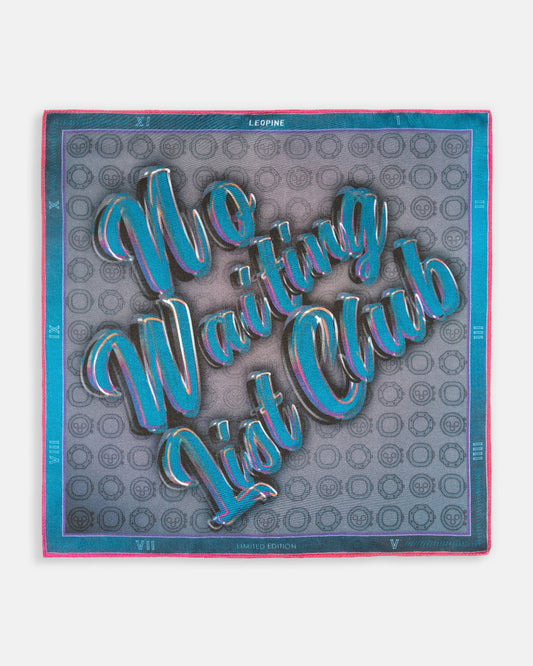 No Waiting List Club Pocket Square - LEOPINE