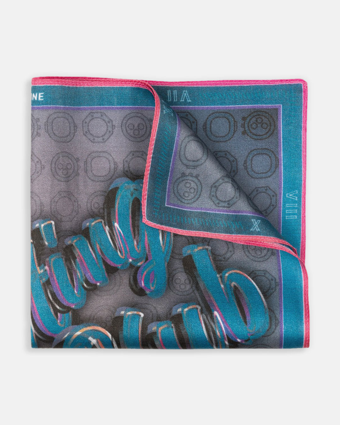 No Waiting List Club Pocket Square - LEOPINE