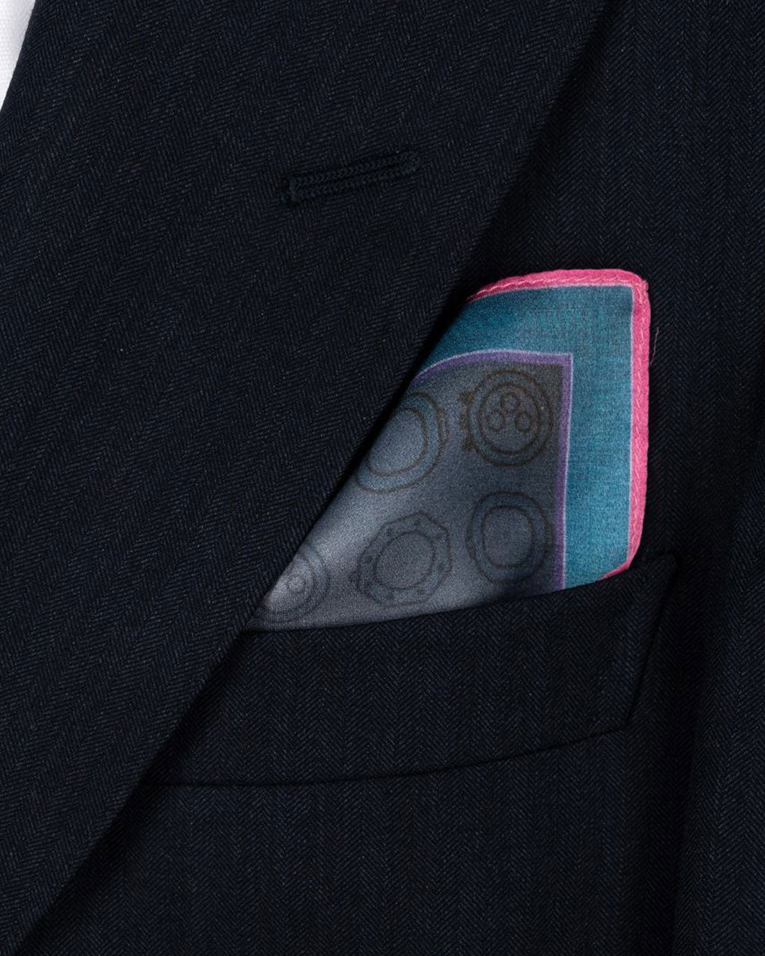No Waiting List Club Pocket Square - LEOPINE