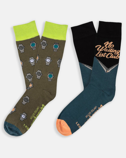 Gentalovers + No Waiting List Club Socks - LEOPINE