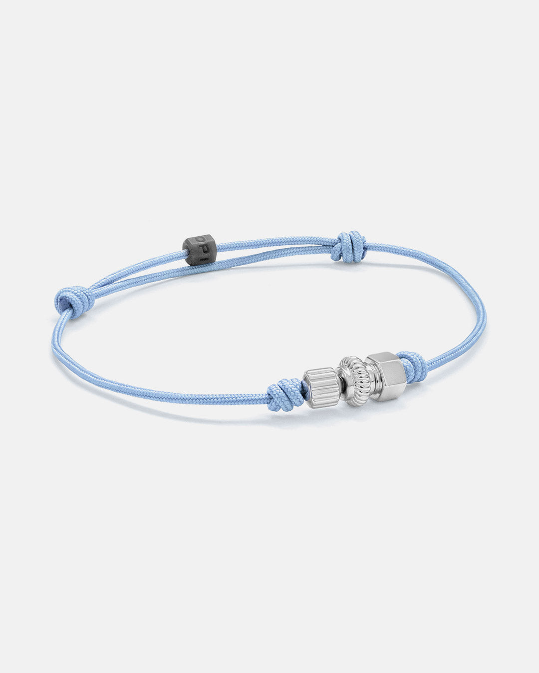 Crown Trifecta. Rhodium Plated Silver - LEOPINE