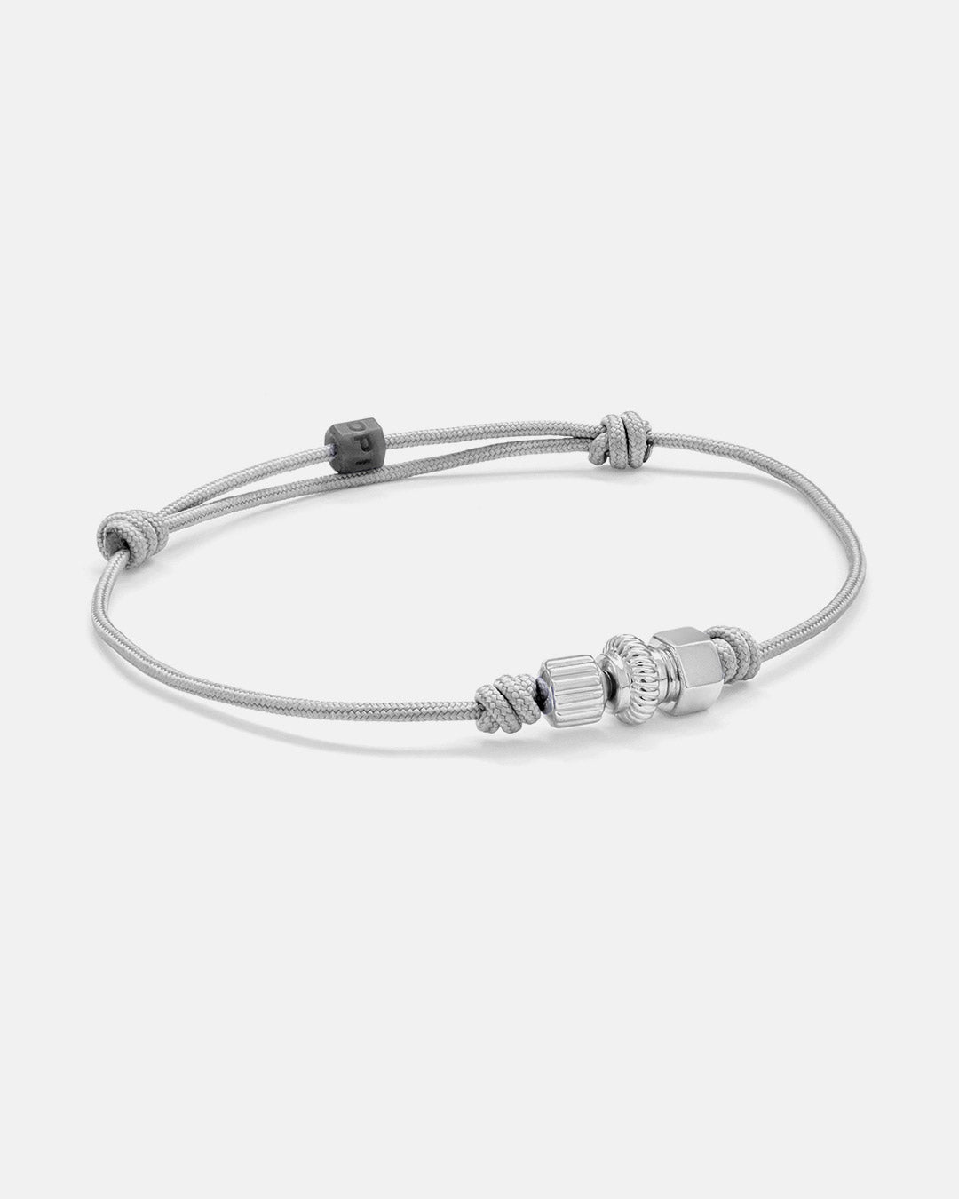 Crown Trifecta. Rhodium Plated Silver - LEOPINE