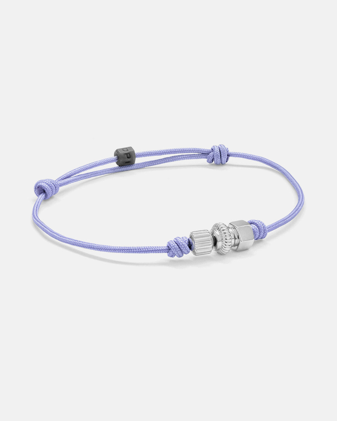 Crown Trifecta. Rhodium Plated Silver - LEOPINE