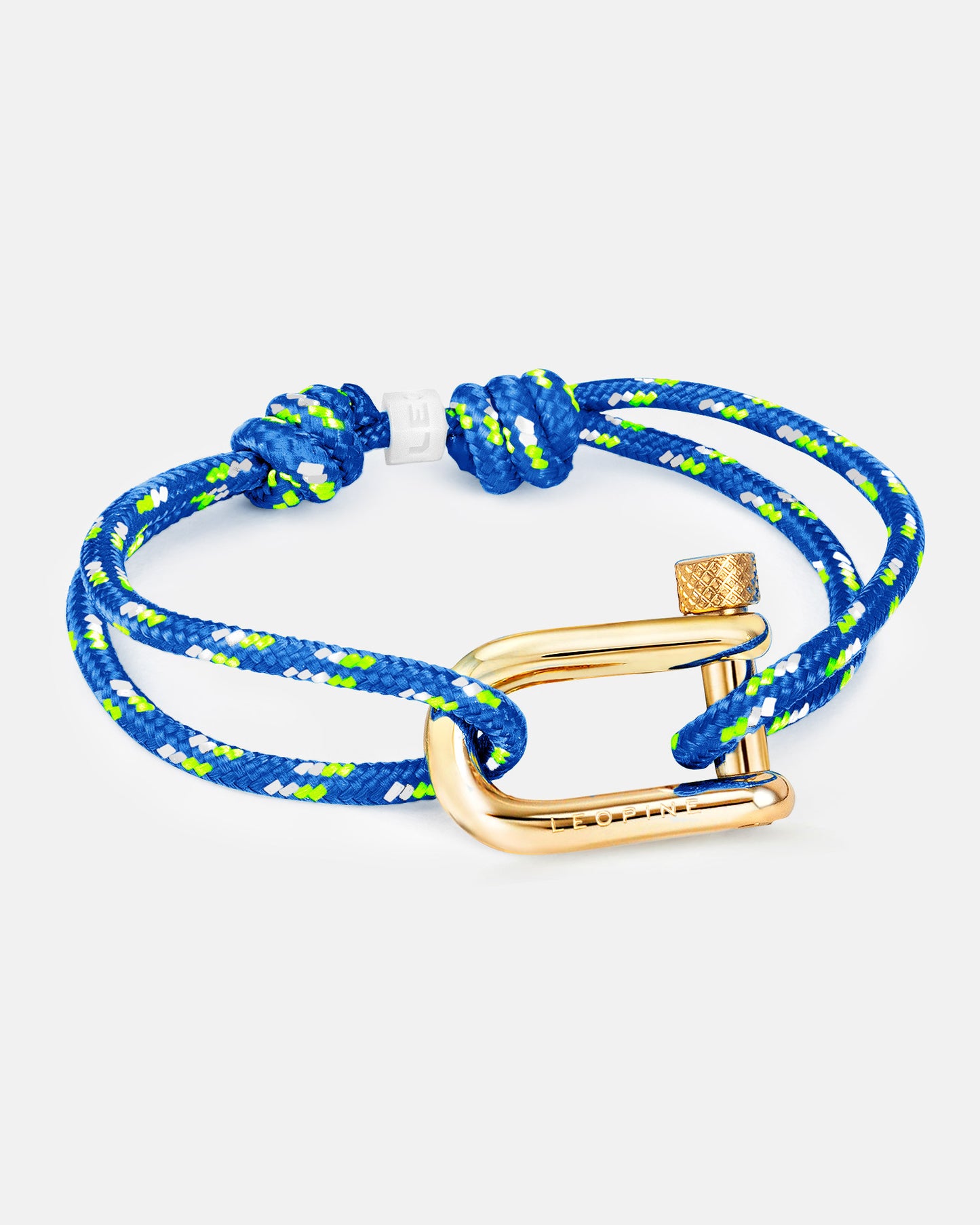 Leopine "U" Bracelet. Yellow Gold Plating - LEOPINE