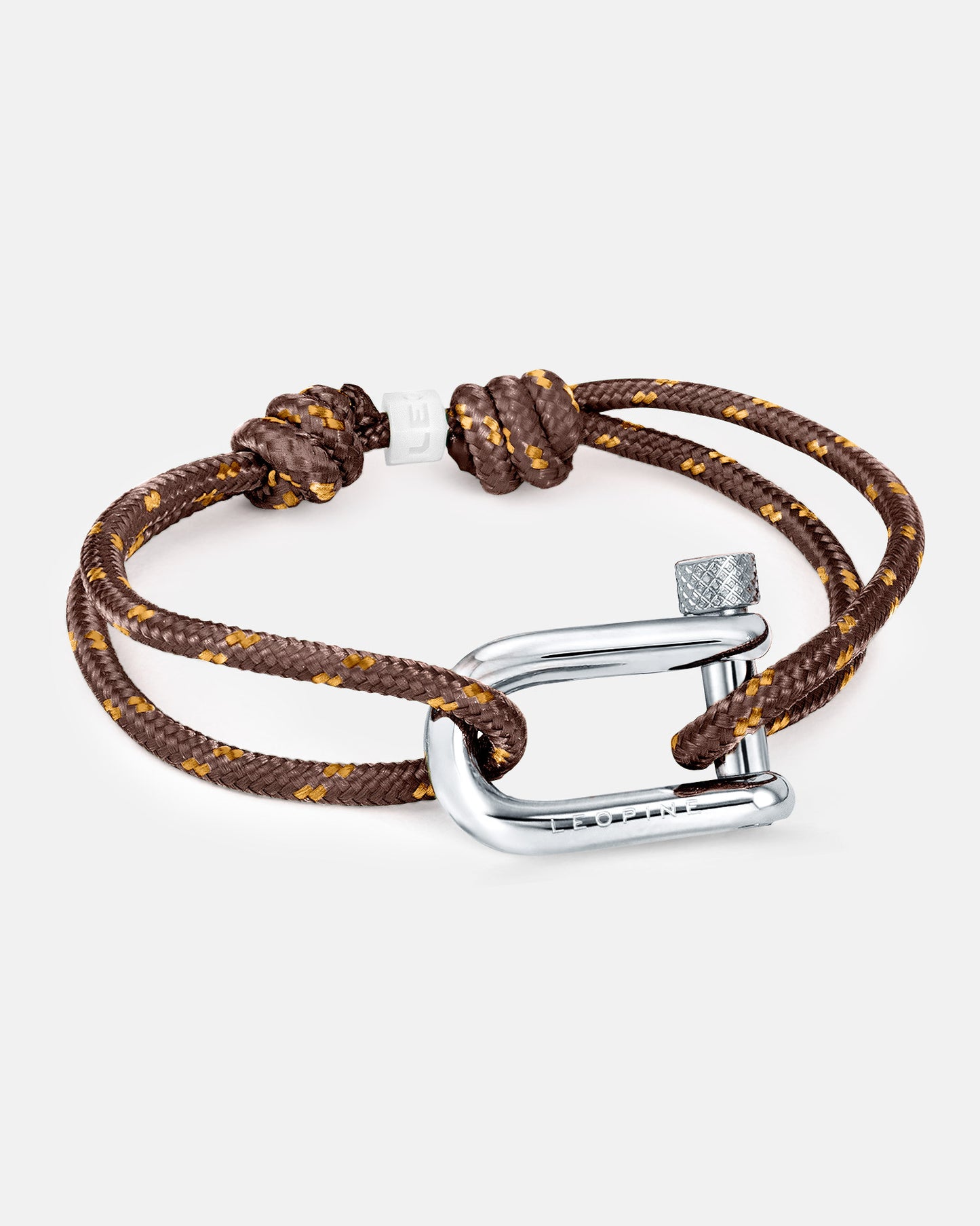 Leopine "U" Bracelet. Stainless Steel - LEOPINE