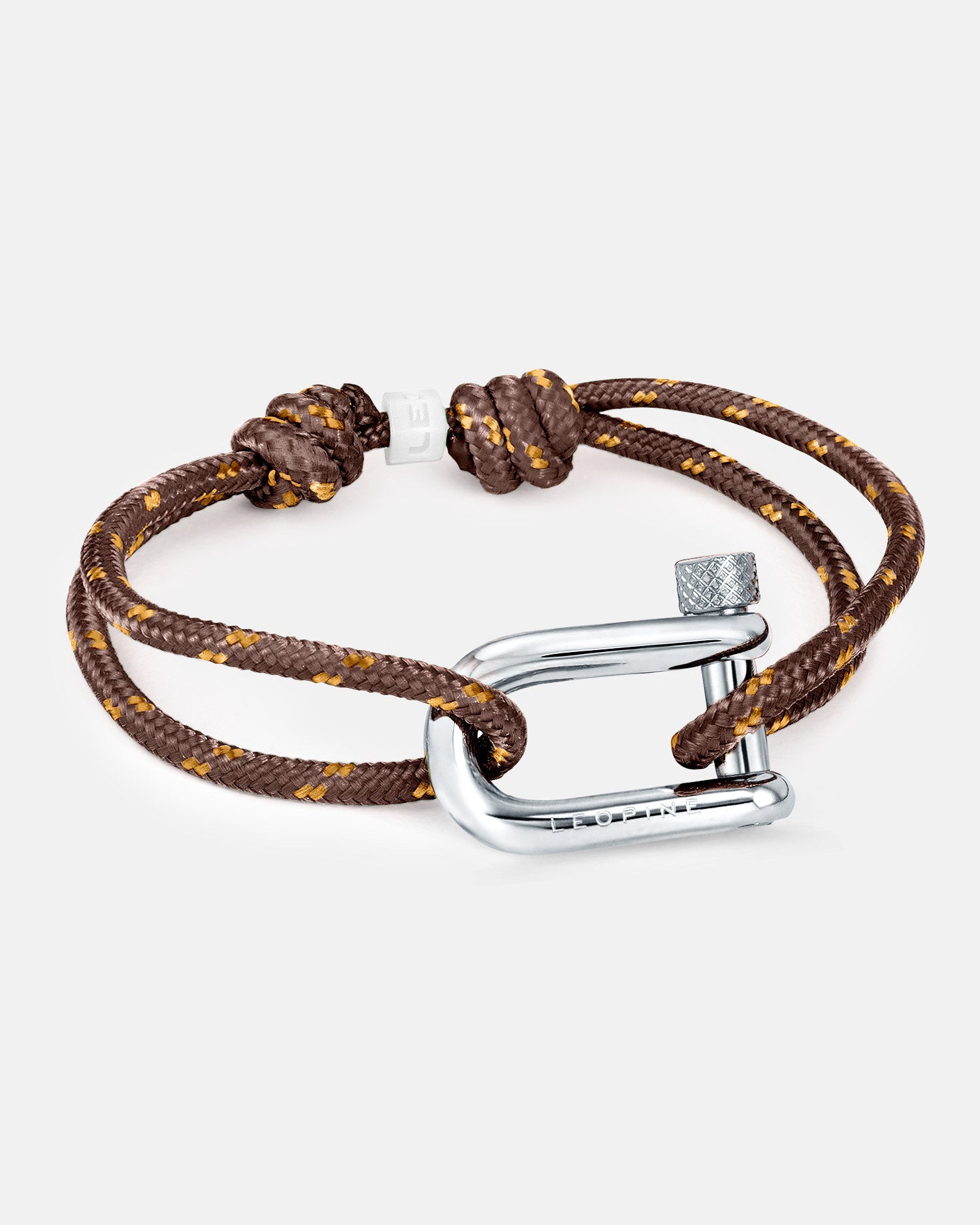 Leopine "U" Bracelet. Stainless Steel - LEOPINE