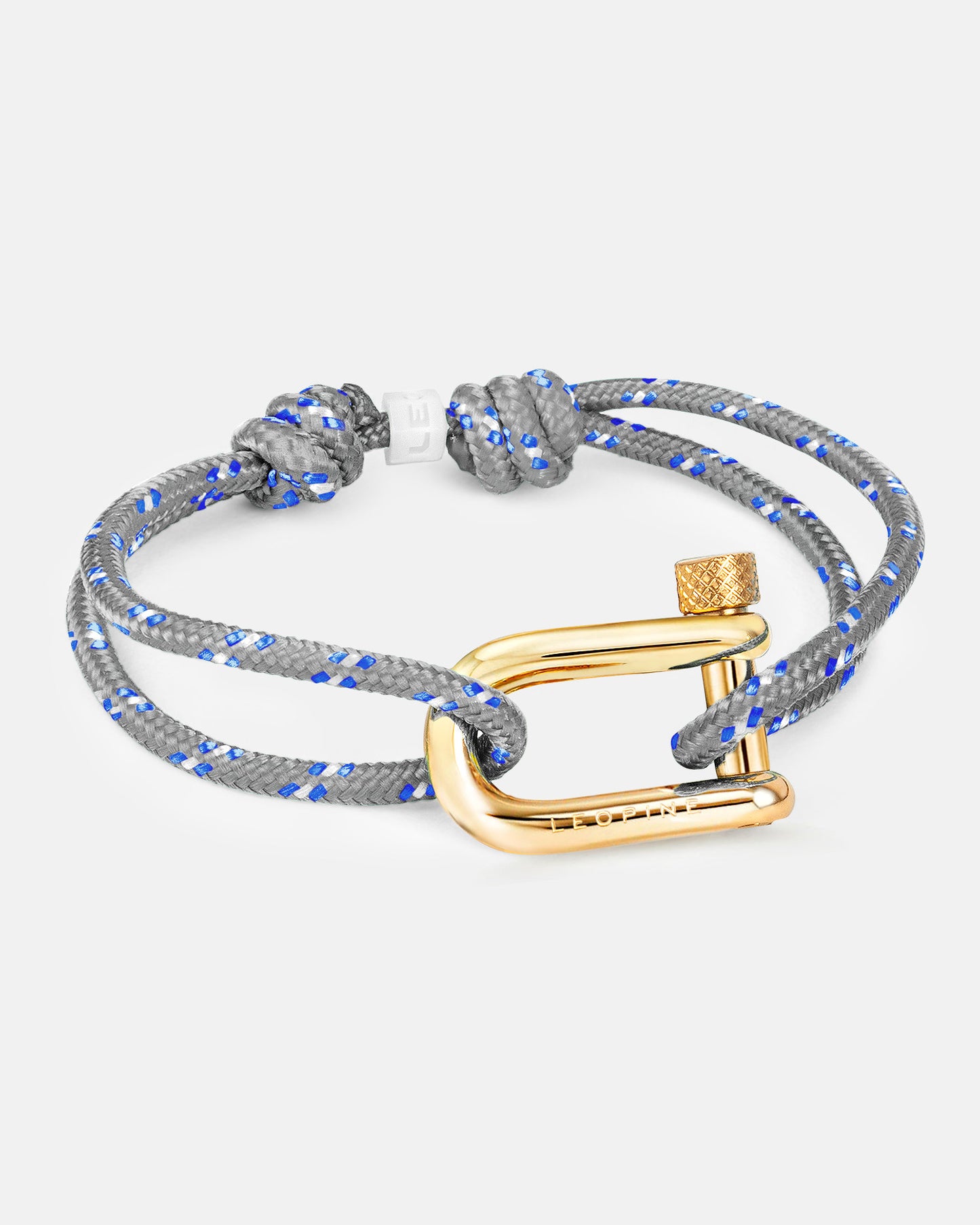 Leopine "U" Bracelet. Yellow Gold Plating - LEOPINE