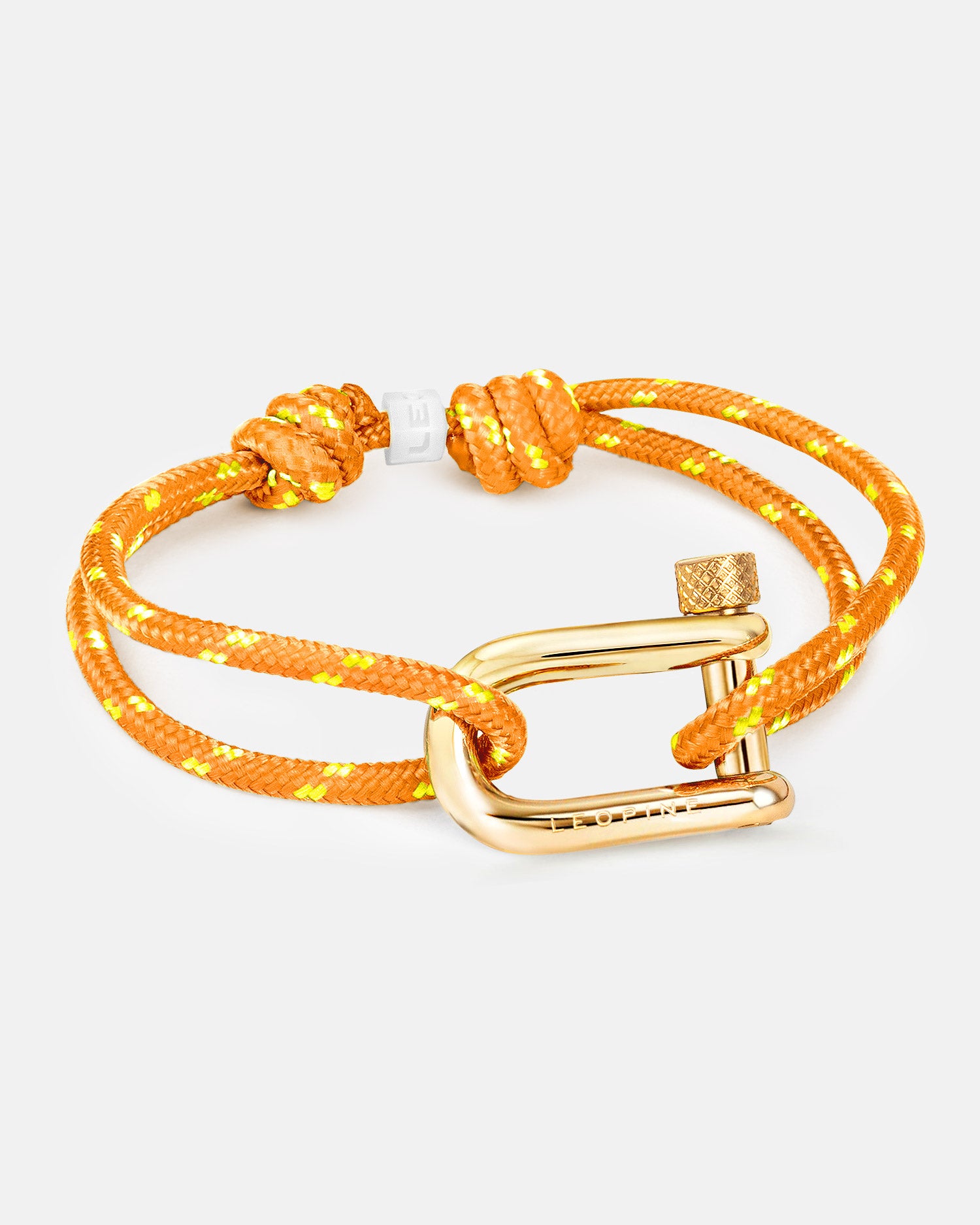 Leopine "U" Bracelet. Yellow Gold Plating - LEOPINE