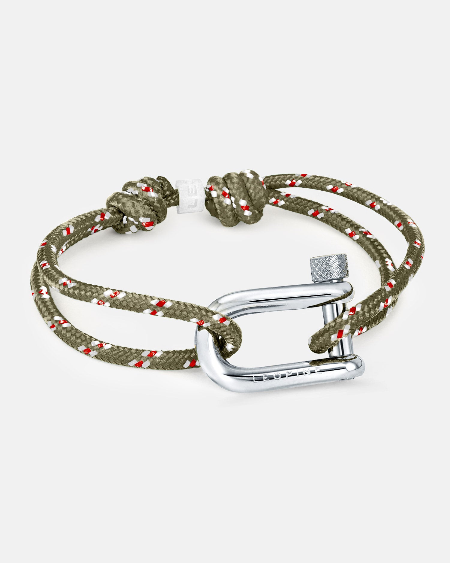 Leopine "U" Bracelet. Stainless Steel - LEOPINE