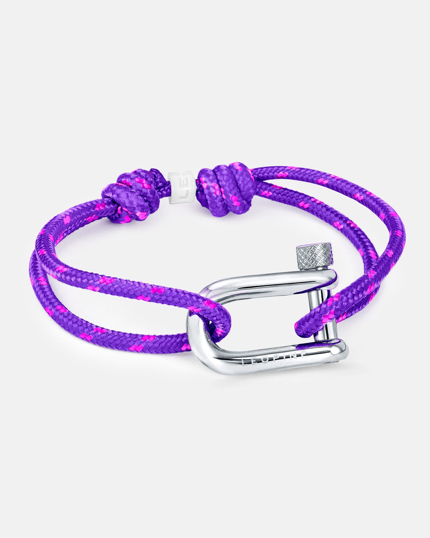 Leopine "U" Bracelet. Stainless Steel - LEOPINE